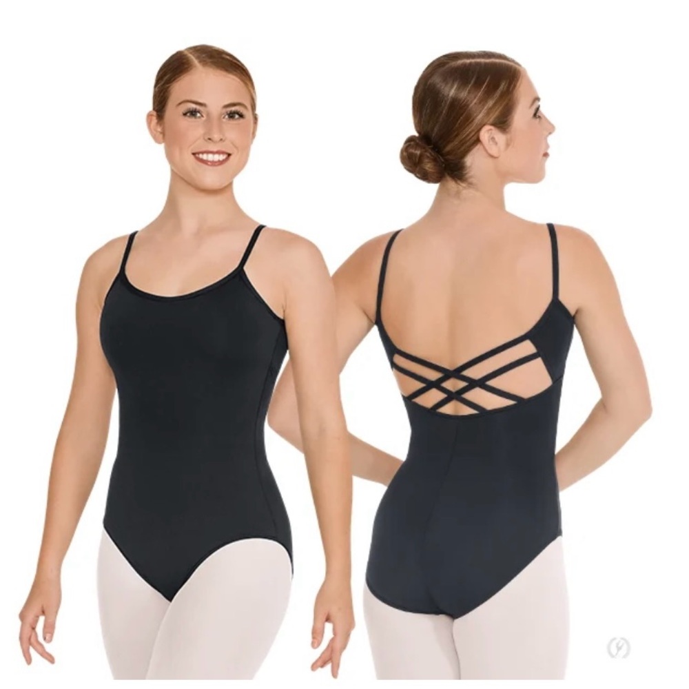 Capezio Black Strappy Back Leotard